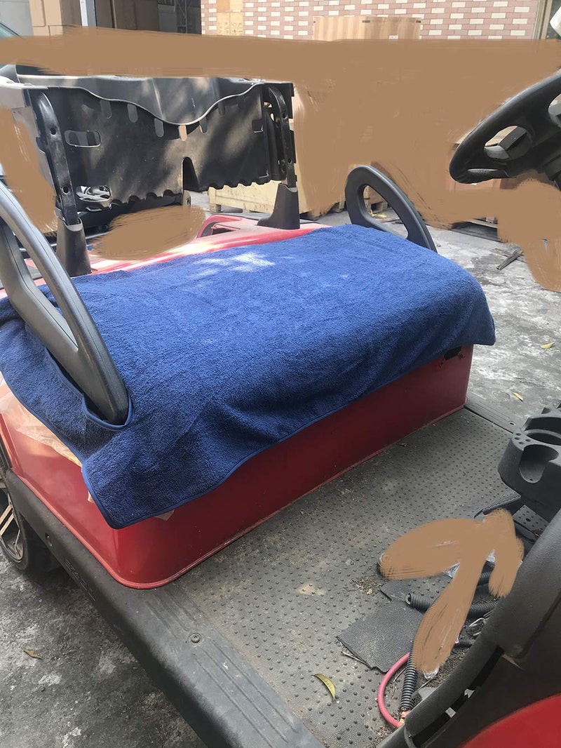 Dr.Acces Golf Cart Seat Cover - Blue Seat Blanket Fit All Carts - Image 4